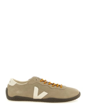 Veja Grijze Kalfsleer Sneakers