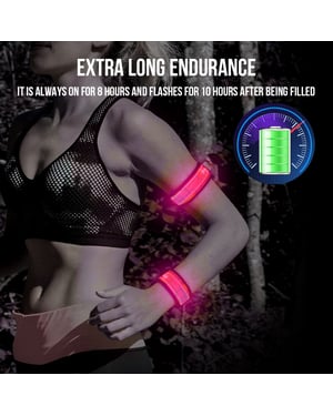 Led-armband op Batterij