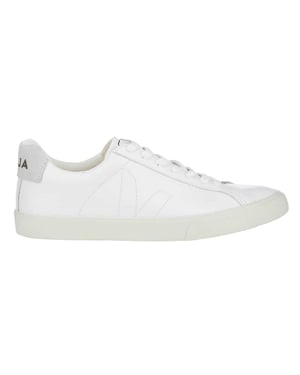 Veja Dames Esplar Leren Sneakers (Wit)