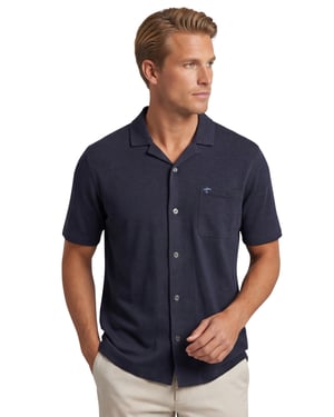 Doorknooppolo Fynch Hatton navy