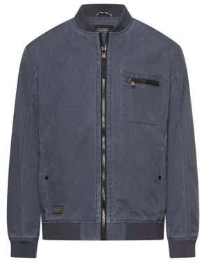 bomberjack blauw met borstzak Camel active