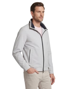 Zomerjas Bugatti donkerblauw waterafstotend wijde fit