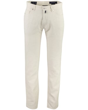 Beige broeken Pierre Cardin linnen zomer
