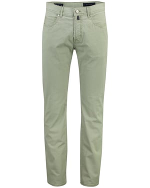 pantalon Pierre Cardin groen normale fit 5-pocket model