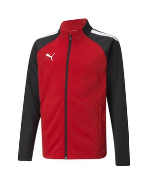Puma Trainingsjack voor het Kinderteam Liga (Rood/zwart)