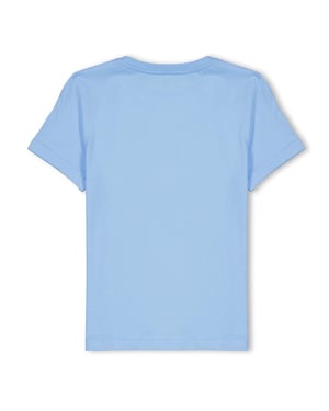 Puma Kinderen/Kinderen Normaal T-Shirt (Lichtblauw)