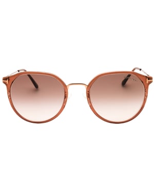 Tom Ford Zonnebril In Glanzend Donkerbruin