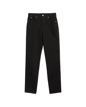 Ted Baker Sanzan Mid Rise Slim Zwarte Jeans