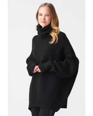 Oversized Geribbelde Coltrui