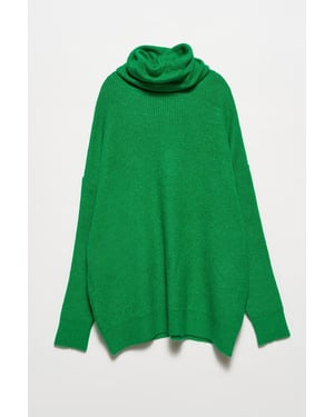 Oversized Geribbelde Coltrui