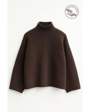 Oversized Geribbelde Coltrui