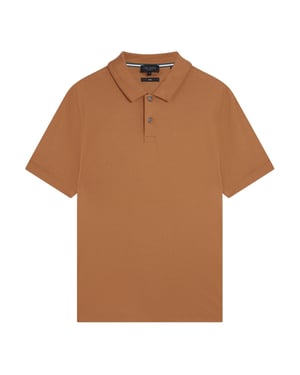 Ted Baker Zeiter Slim Soft Touch Bruin Poloshirt