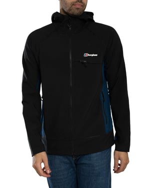 Berghaus Waverthree Hooded Jacket, Zwart