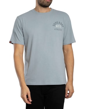 Superdry Sportief T-Shirt, Blauw