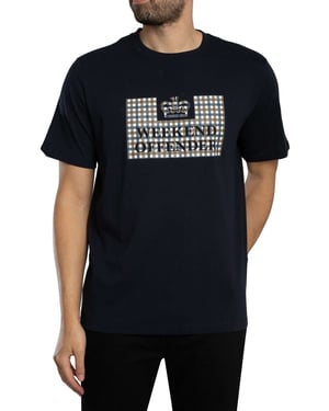 Weekend Offender Shevchenko Grafisch T-Shirt, Blauw