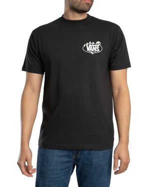 Vans Pronk Met De Grafische Print Op Je Rug., Zwart