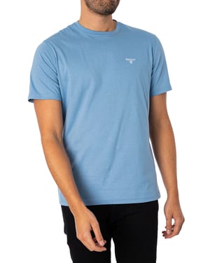 Barbour Essentieel Sport-T-Shirt Op Maat, Blauw