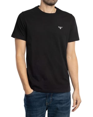 Barbour Essentieel Sport T-Shirt, Zwart