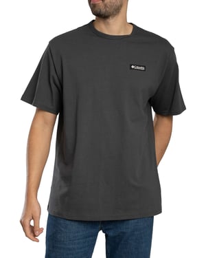 Columbia Iconisch T-Shirt Van Heavyweight, Grijs