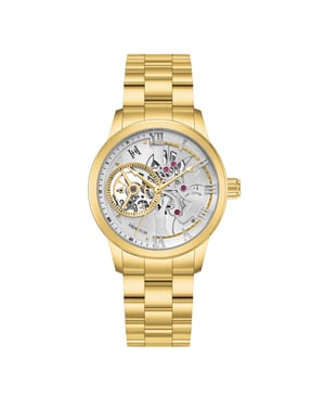 August Semi-Skeleton Automaat Horloge