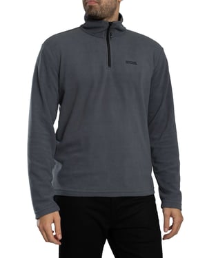 Regatta Thompson Fleece Sweatshirt Met Rits, Grijs