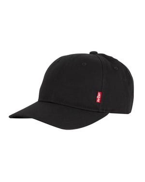 Levi's Red Tab Baseball Cap, Zwart