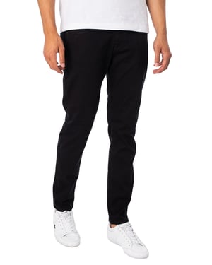 Diesel D-Strukt Slim Jeans, Zwart