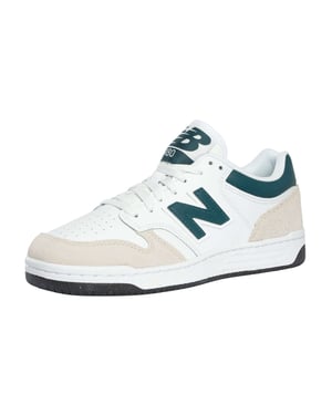 New Balance 480 Leren Sneakers, Wit