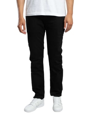 Levi's 502 Normale Conische Jeans, Zwart
