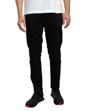 HUGO 634 Toelopende Jeans, Zwart