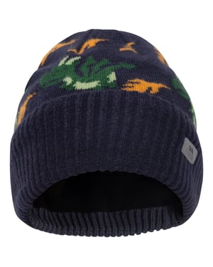 Trespass Timbo Dragon gebreide muts voor jongens (Marine)