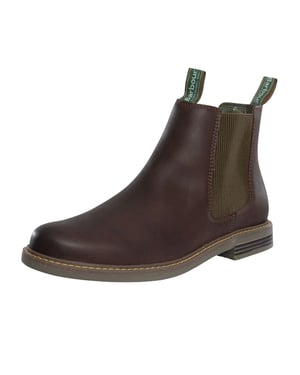 Barbour Farsley Leren Chelsea-Laarzen, Bruin