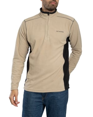 Columbia Klamth-Serie Fleece Met Halve Rits, Beige