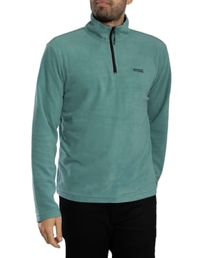 Regatta Thompson Fleece Sweatshirt Met Rits, Groen