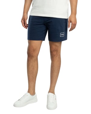 HUGO Lounge Laze Sweat Shorts, Blauw