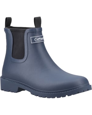 Cotswold Barton Rubber Dames Navy Wellingtonlaarzen