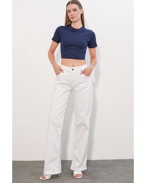 Dames Katoenen Jeans