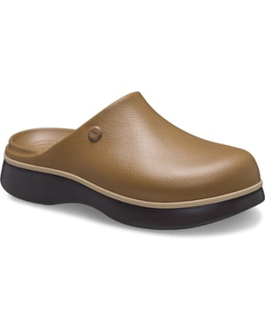 Crocs Dylan Notched EVA Dames Klompen Sepia/Multi