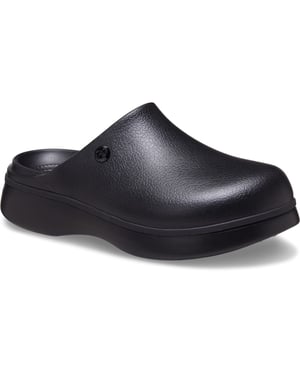 Crocs Dylan Notched EVA Dames Zwarte Klompen
