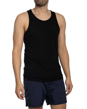 Superdry Essentieel Logovest, Zwart