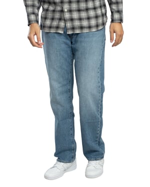 Levi's 555 Relaxed Straight Jeans, Blauw