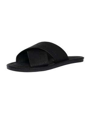 Superdry Vintage Kruisbandschuifjes, Zwart
