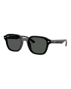 Ray-Ban RB4458D Vierkante Zonnebril, Zwart