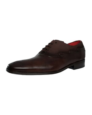 Jeffery West Tweekleurige Suède Leren Oxfordschoenen, Zwart