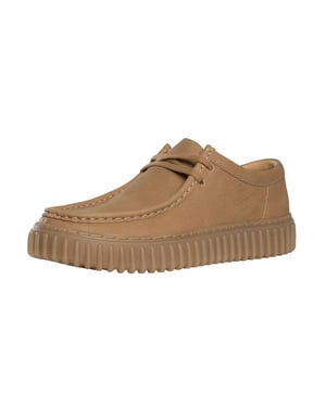 Clarks Torhill Lo Leather, Beige