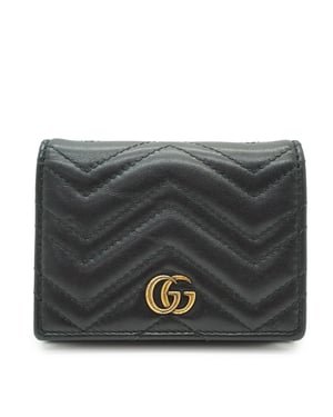 Gucci leren portemonnee Marmont