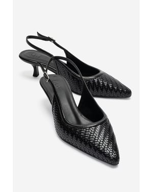 Fendrix Kitten Hak Slingback Pump