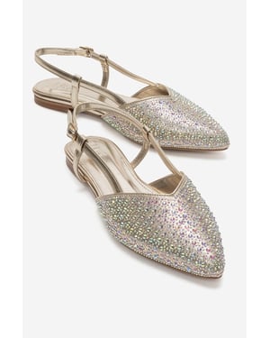 Rexton Verfraaide Slingback Pump