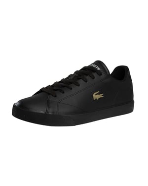 Lacoste Lerond Set 225 2 CMA Leren Sneakers, Zwart