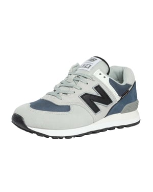 New Balance 574 Suede Trainers, Grijs